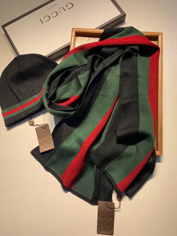 ブランドマフラー素材ディテール